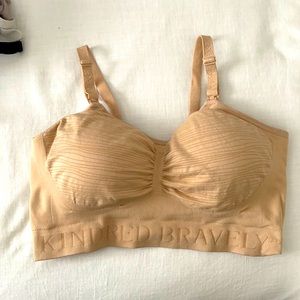 Kindred Bravely Sublime Pumping/Nursing Nude Bra- Large